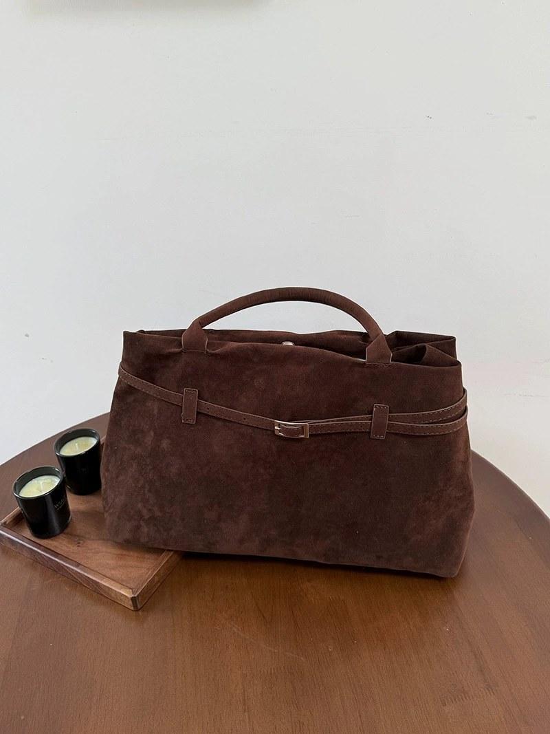 Bolso de mano de cuero PU mate view 4