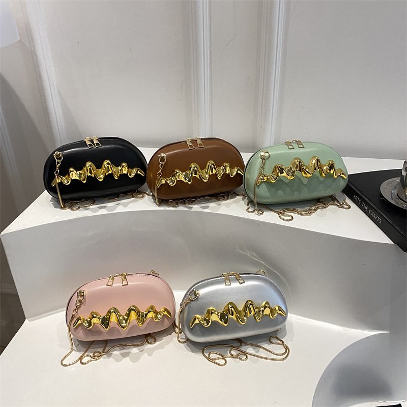 Acrylic Box Wristlet Clutch