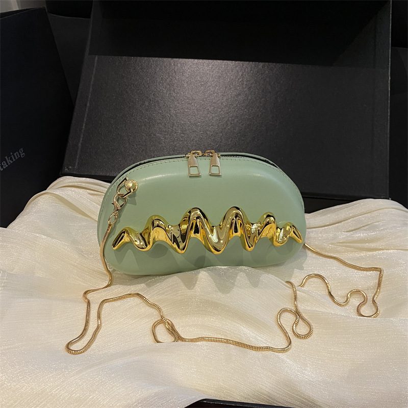 Acrylic Box Wristlet Clutch view 2