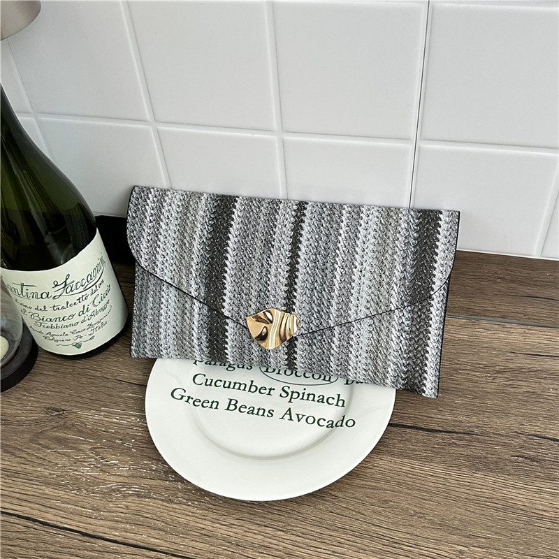 Minimalist Evening Clutch Bag view 3
