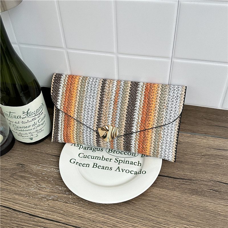 Minimalist Evening Clutch Bag view 4