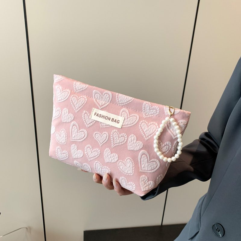 Heart Cosmetic Travel Toiletry Bag view 2