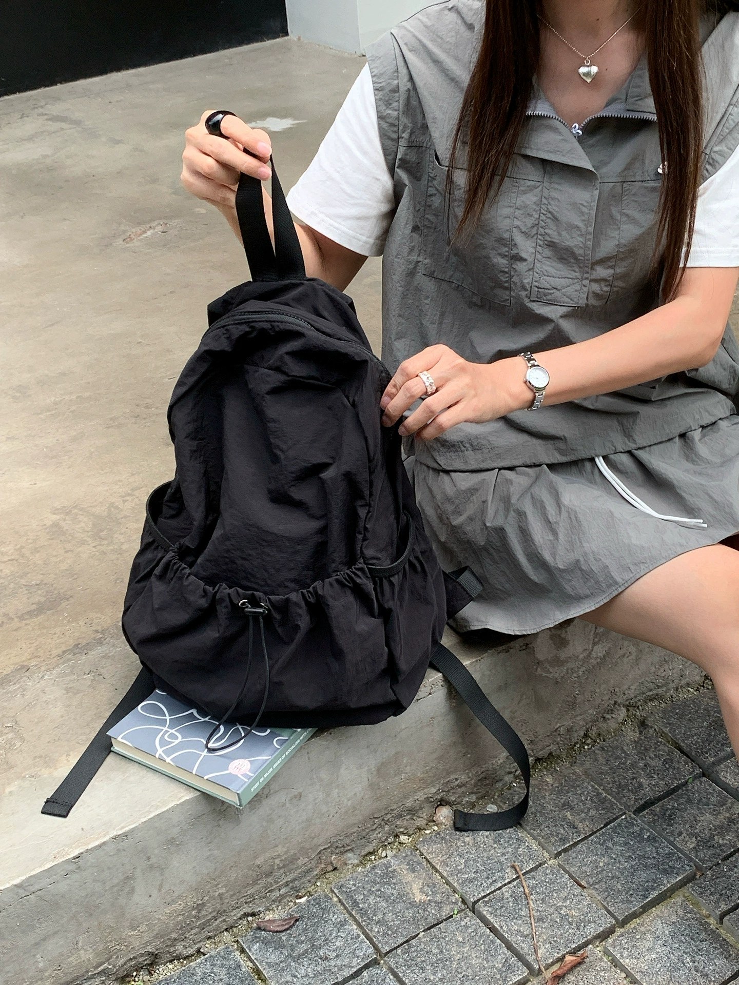 Nylon Backpack view 2