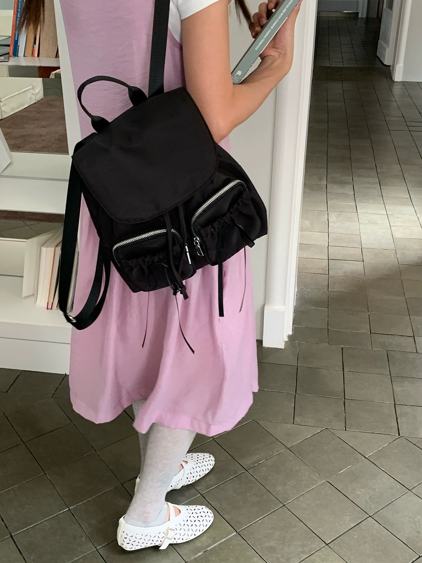 PU Leather Backpack view 4