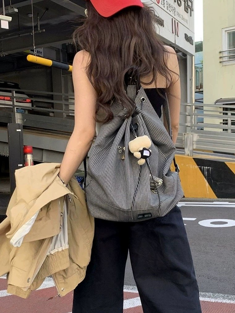 Cotton Canvas Backpack for wholesale OEM — YANYAN Bags Guangzhou handbag factory