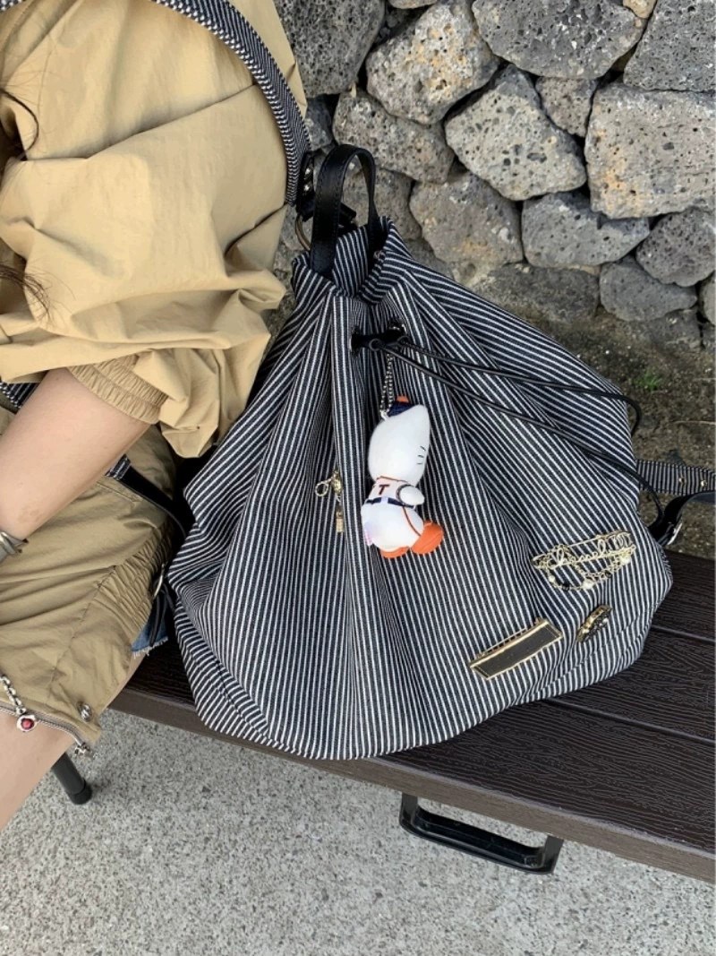 Cotton Canvas Backpack view 2