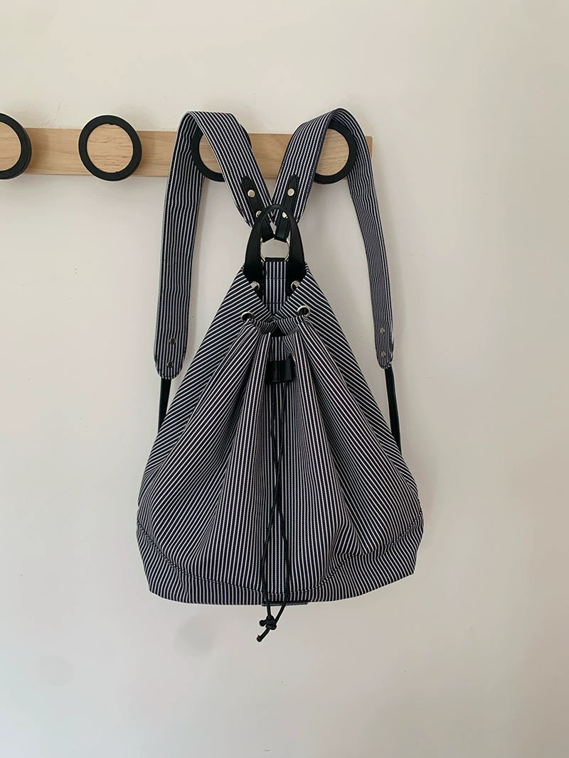 Cotton Canvas Backpack view 5