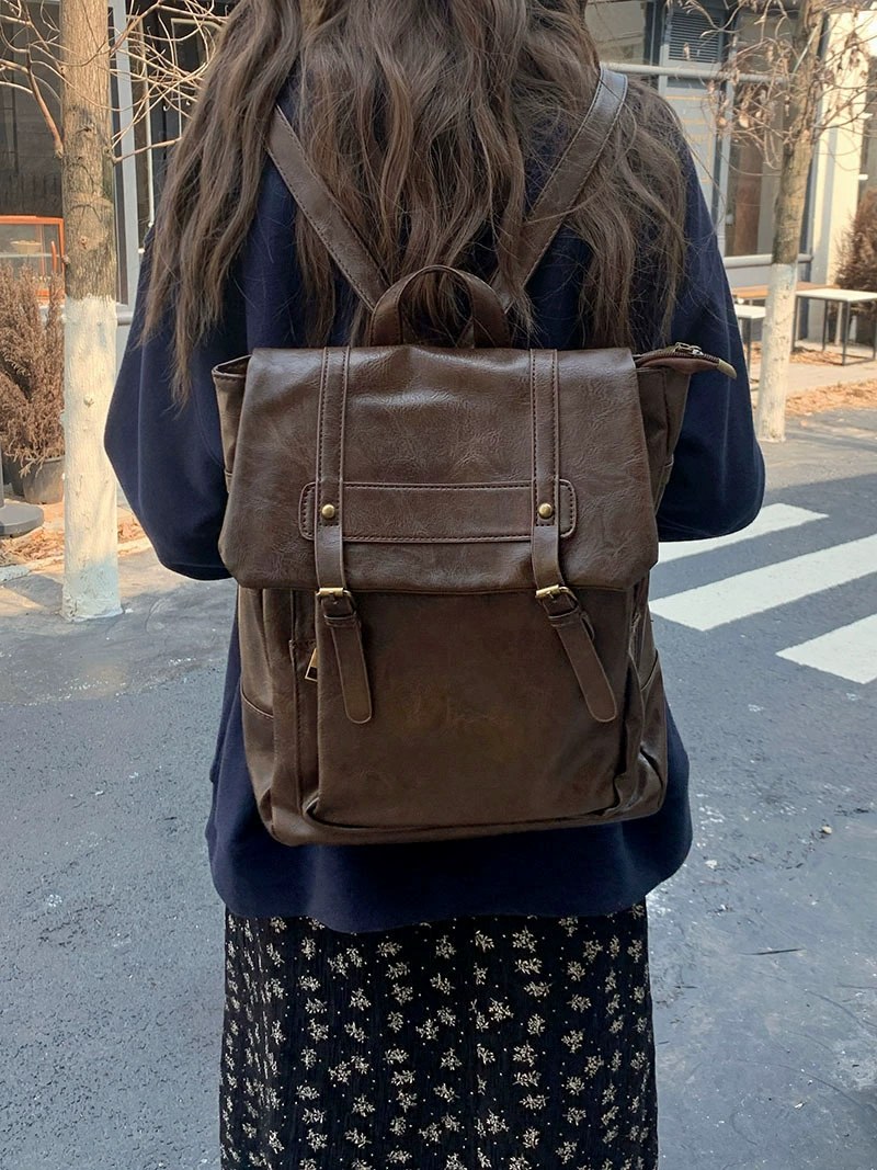 PU Leather Backpack for wholesale OEM — YANYAN Bags Guangzhou handbag factory