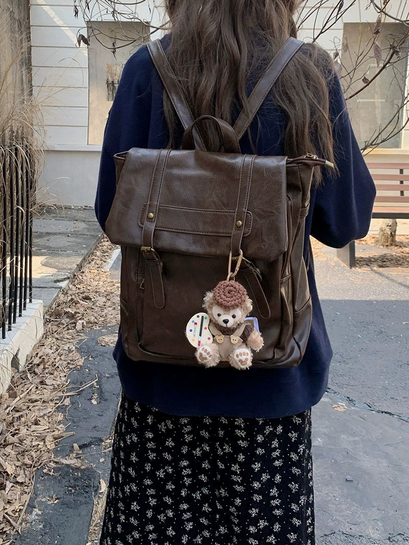Mochila de Cuero PU view 3
