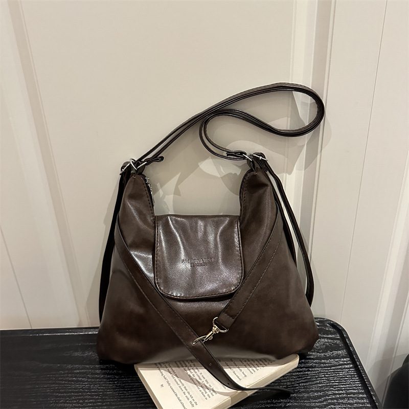 Bolsa Tote Conversível em Mochila Retrô de Grande Capacidade view 3