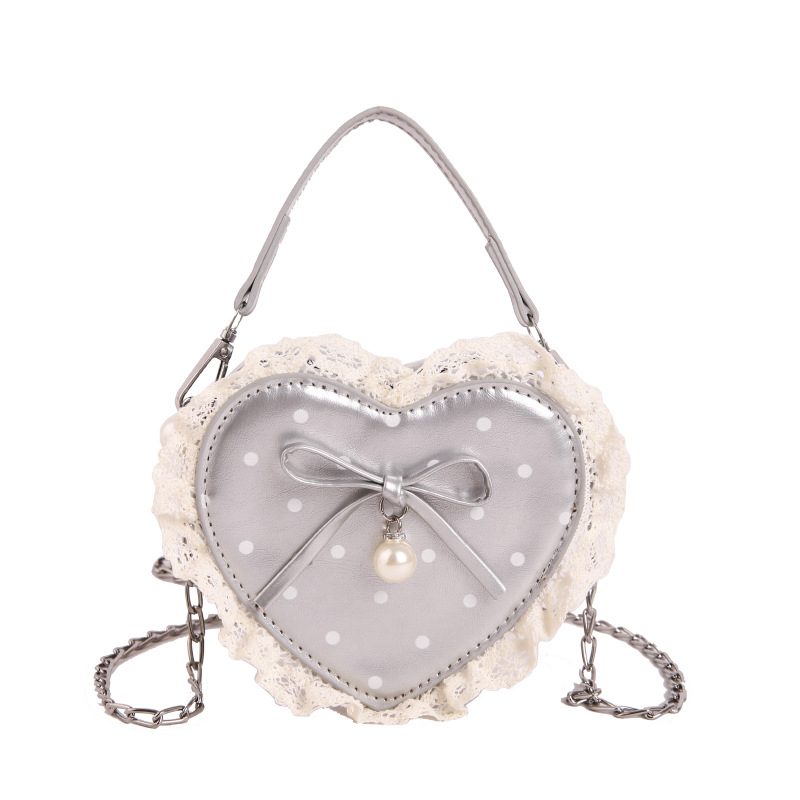 Sweet Bow Polka Dot Backpack Crossbody view 9