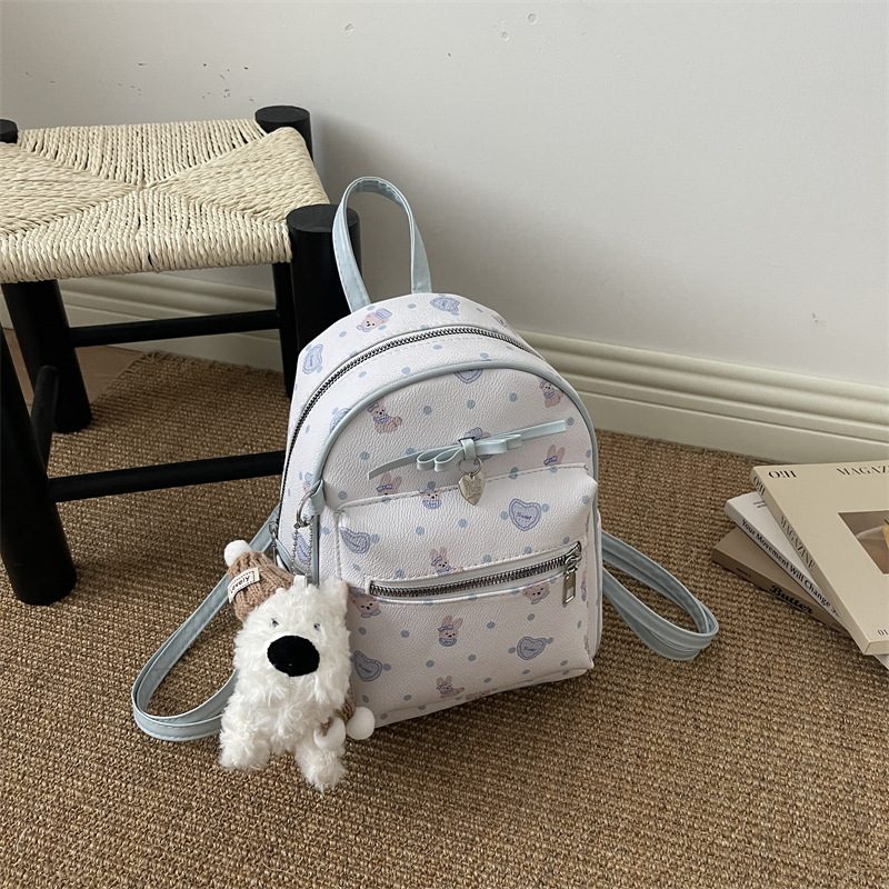 Fresh Floral Print Casual Backpack view 2