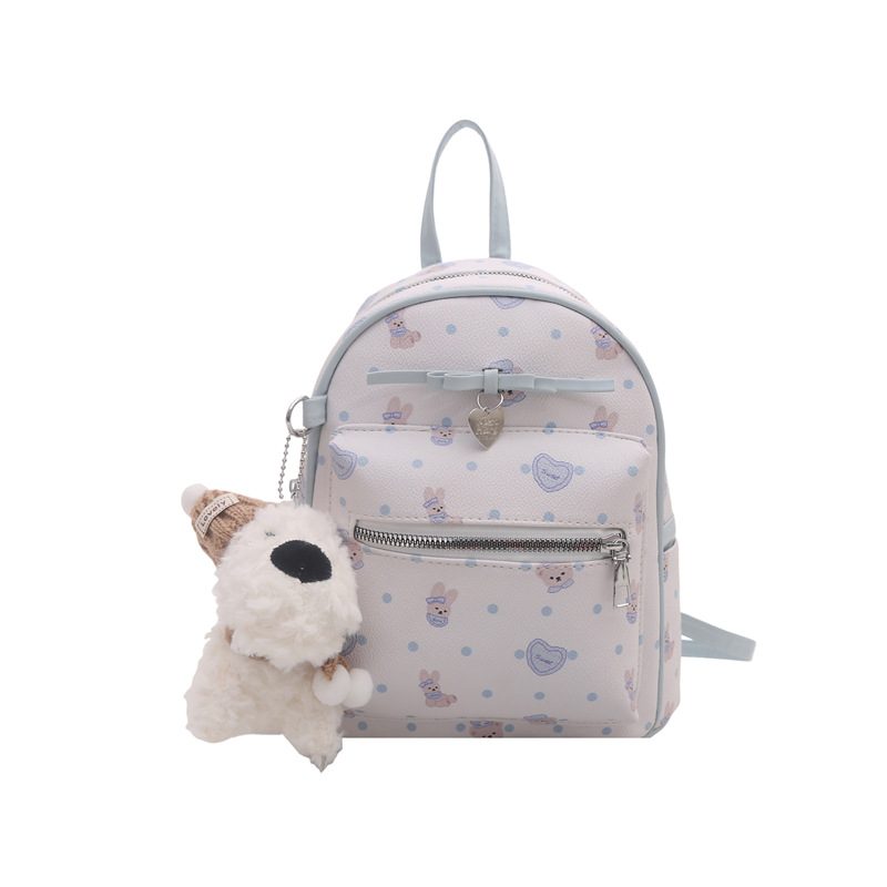 Fresh Floral Print Casual Backpack view 6