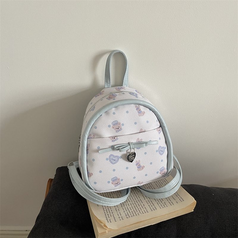 Fresh Floral Print Casual Backpack view 9