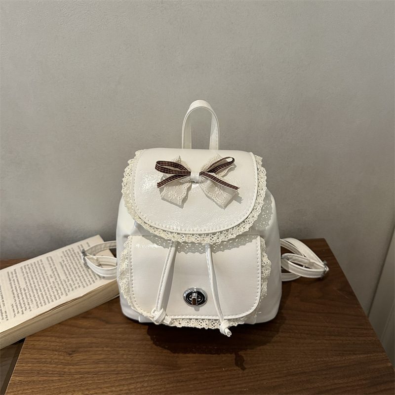 Vintage Light Luxury Casual Backpack view 3