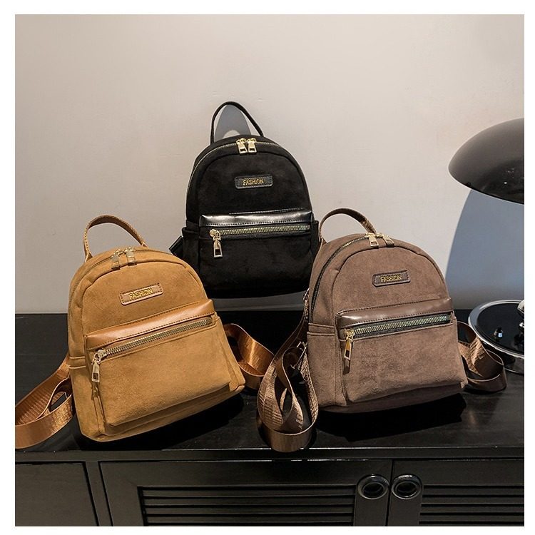 Minimalist Square Backpack Crossbody Bag
