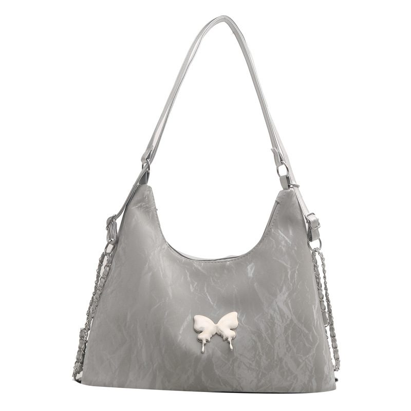 Embroidered Bow Soft Large Capacity Backpack view 10