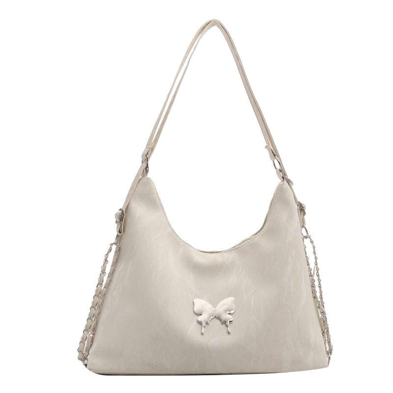 Embroidered Bow Soft Large Capacity Backpack view 6