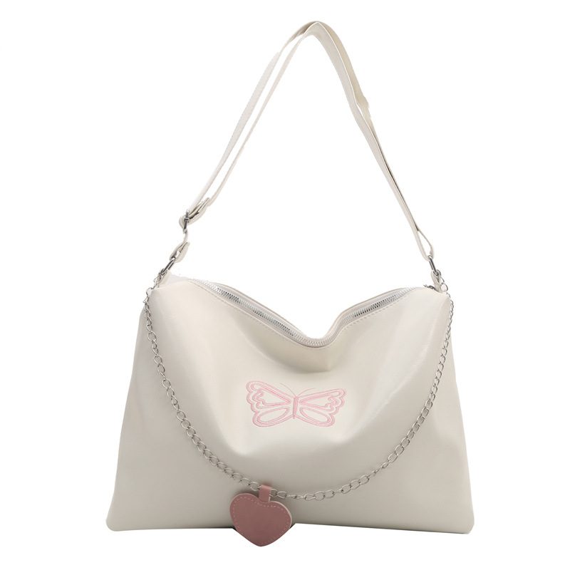 Embroidered Butterfly Backpack Shoulder Bag view 6
