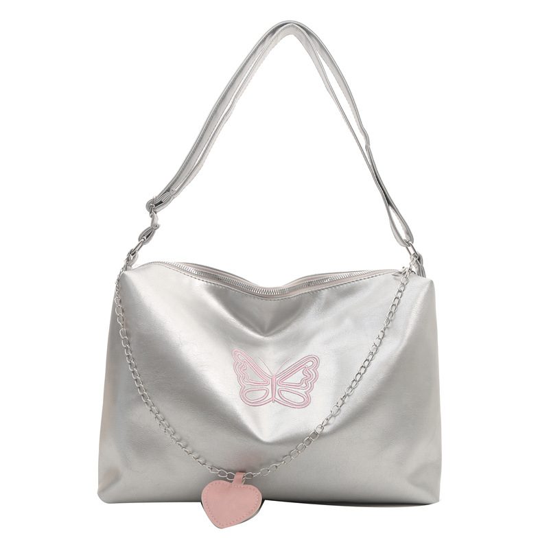 Embroidered Butterfly Backpack Shoulder Bag view 7