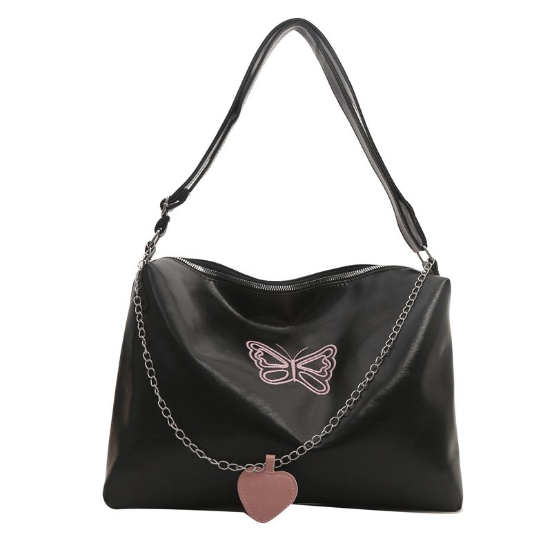 Embroidered Butterfly Backpack Shoulder Bag view 8