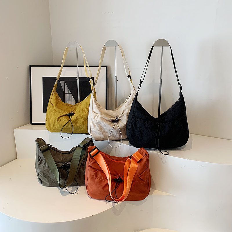 Nylon Crossbody Backpack Shoulder Bag