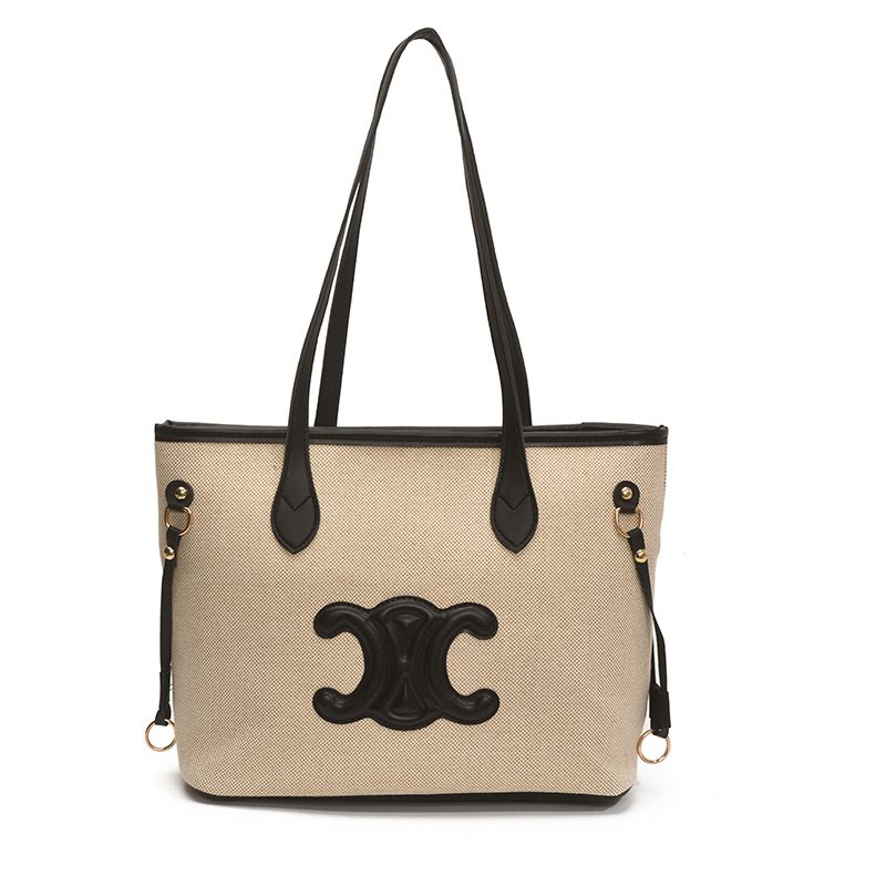 Color-Block Large Capacity Tote Backpack view 10