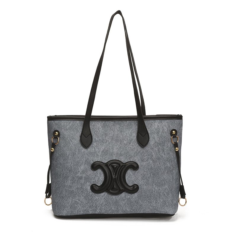 Color-Block Large Capacity Tote Backpack view 7