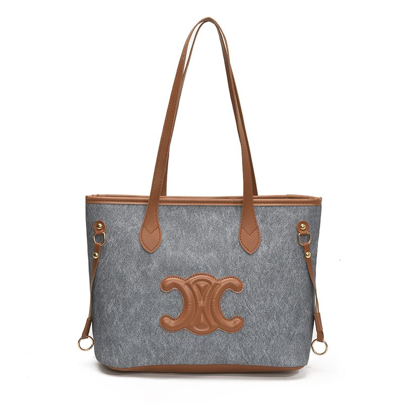 Color-Block Large Capacity Tote Backpack view 9