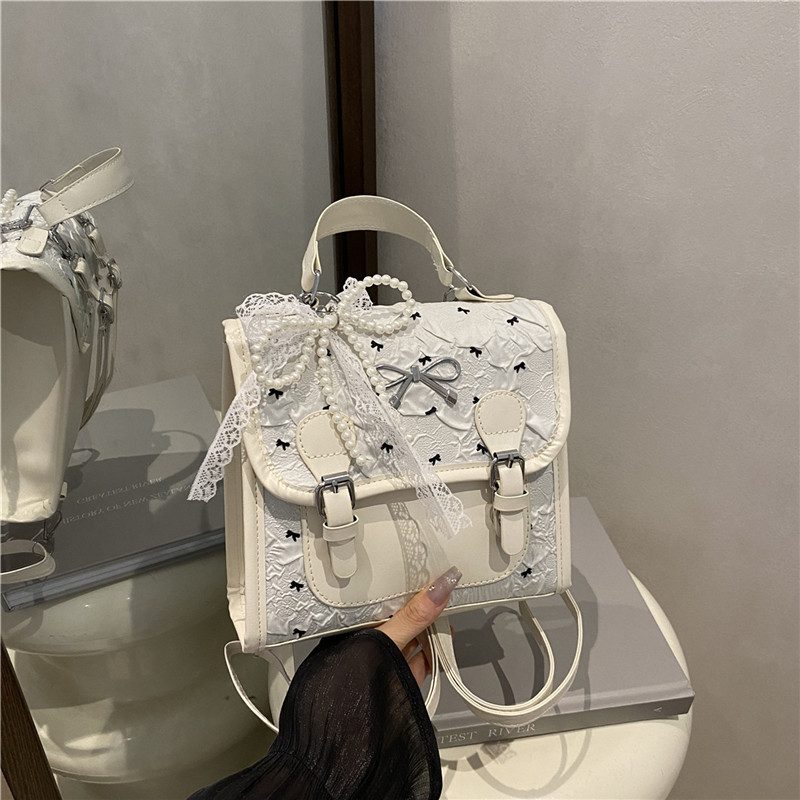 Karierte Rucksack Crossbody Bag view 2