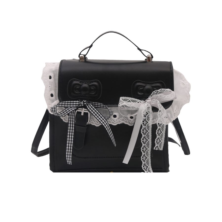 Lace Trim Ruffle Backpack view 5