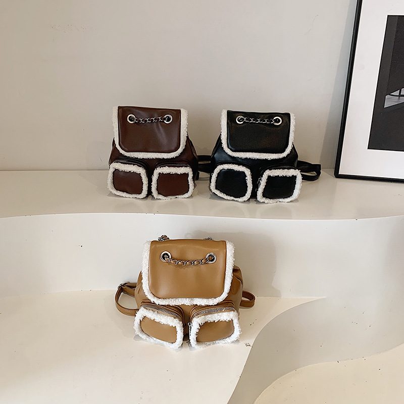 Retro Top-Handle Backpack