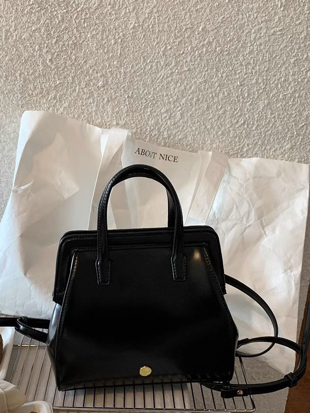 Retro Lightweight Black Backpack view 2