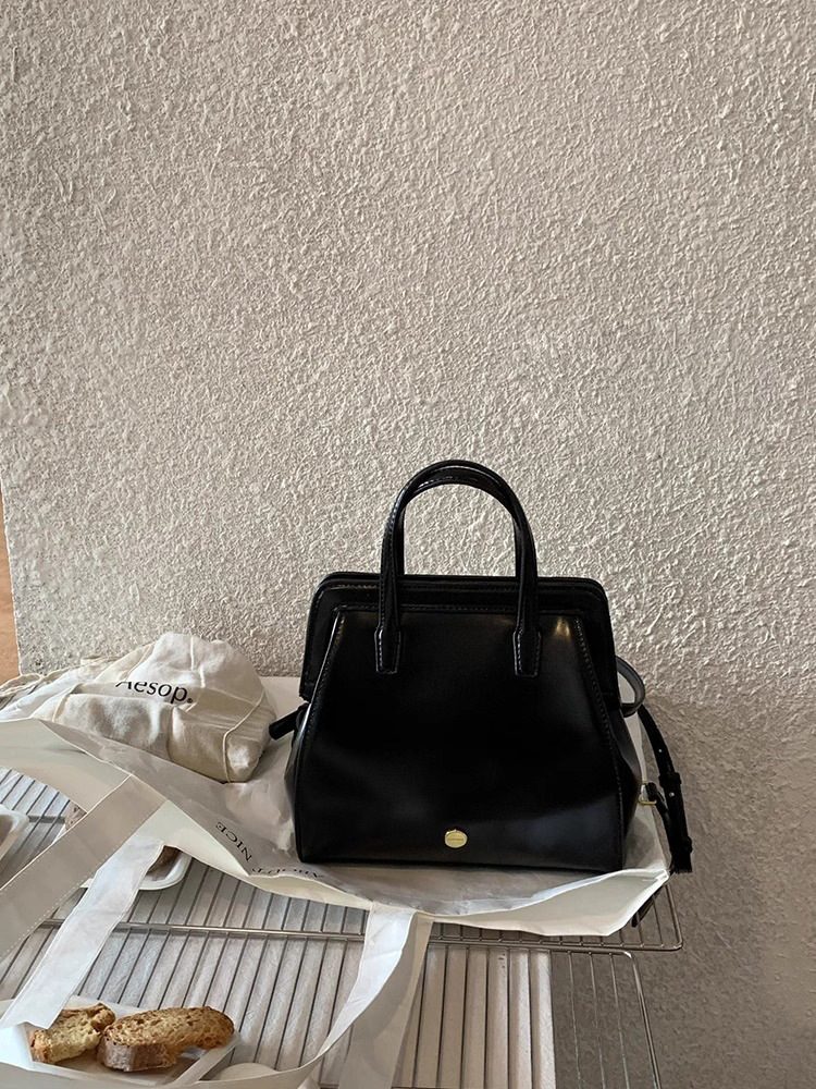 Retro Lightweight Black Backpack view 4