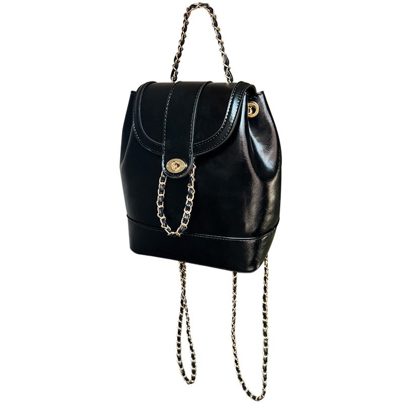 Mini gesteppter Schulterrucksack mit Kette view 5