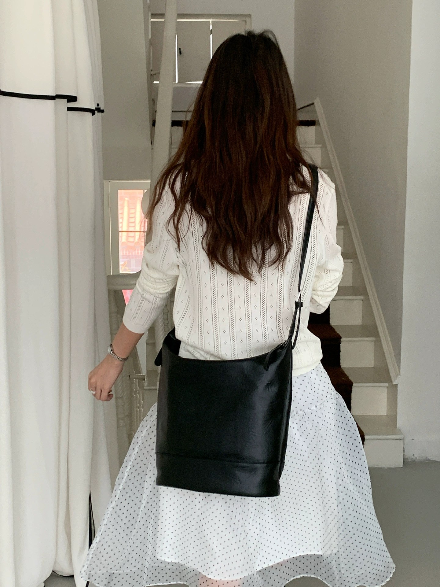 PU Leather Bucket Bag view 5