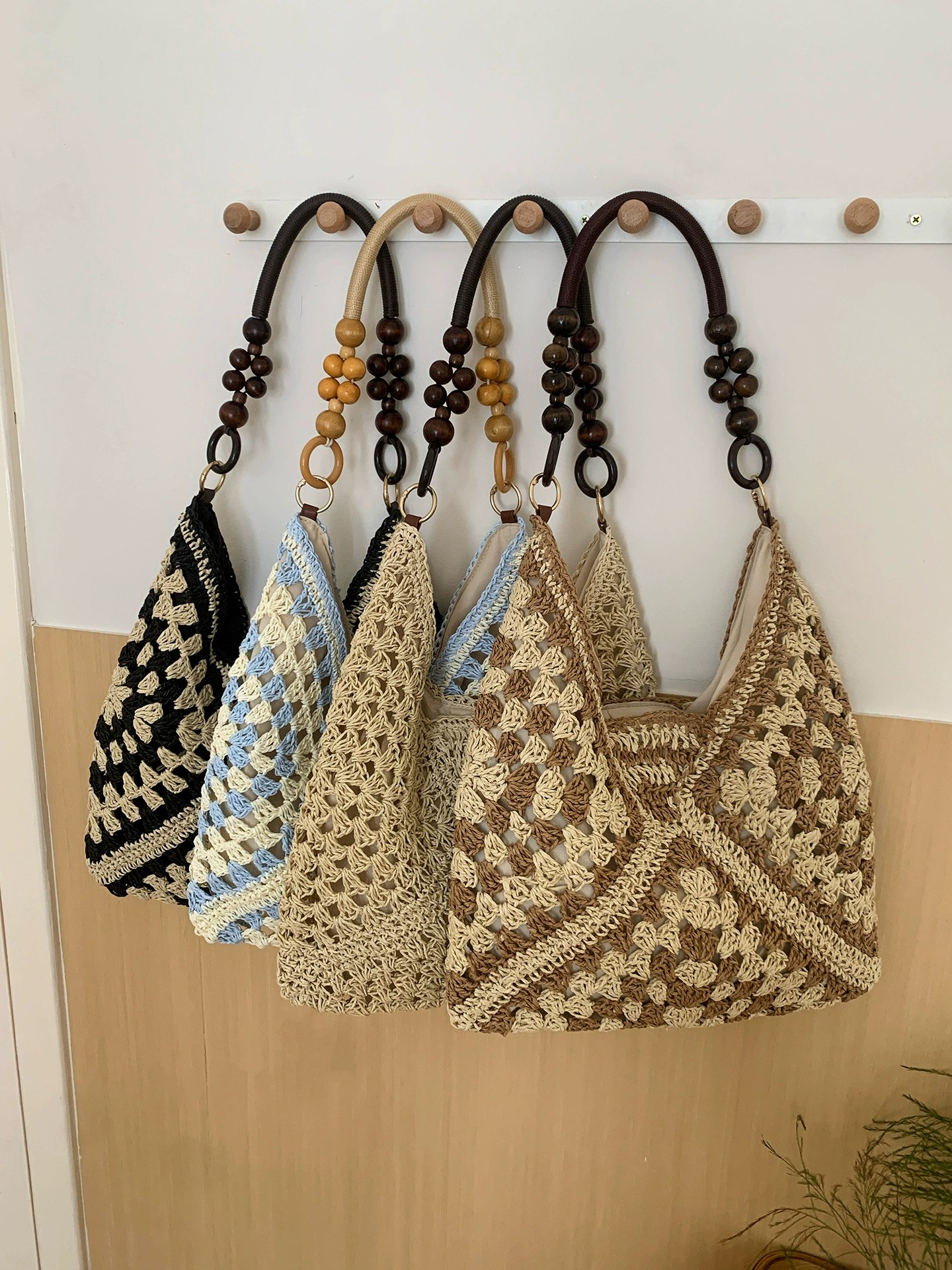 Woven Synthetic Bucket Bag for wholesale OEM — YANYAN Bags Guangzhou handbag factory