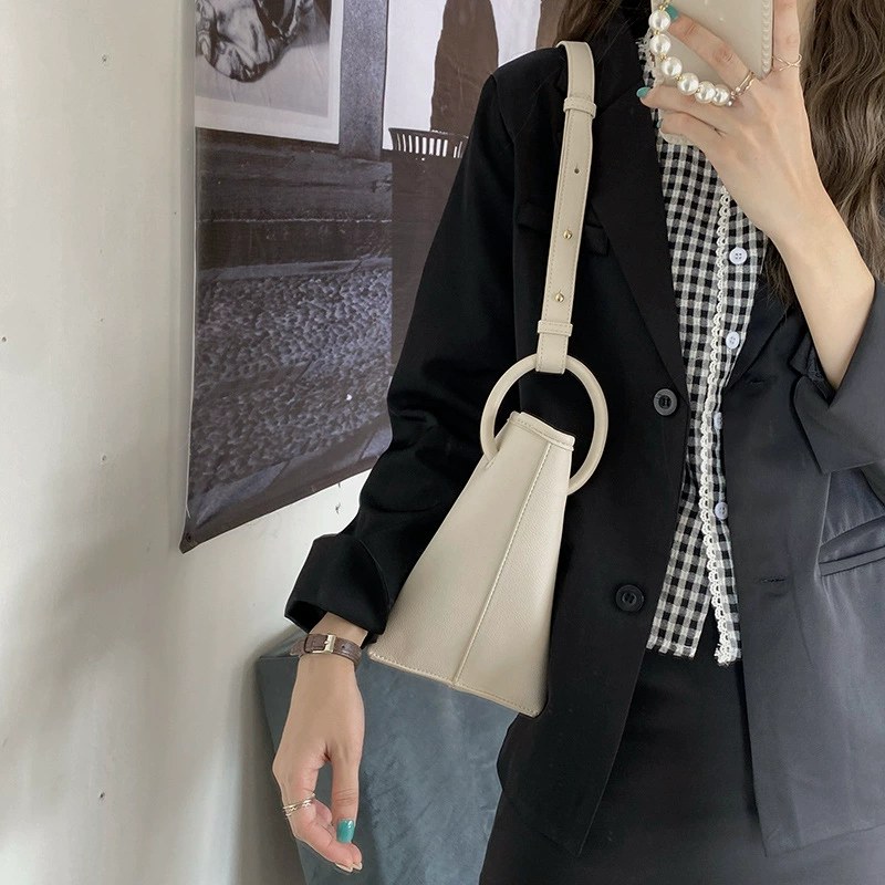PU Leather Bucket Bag view 2