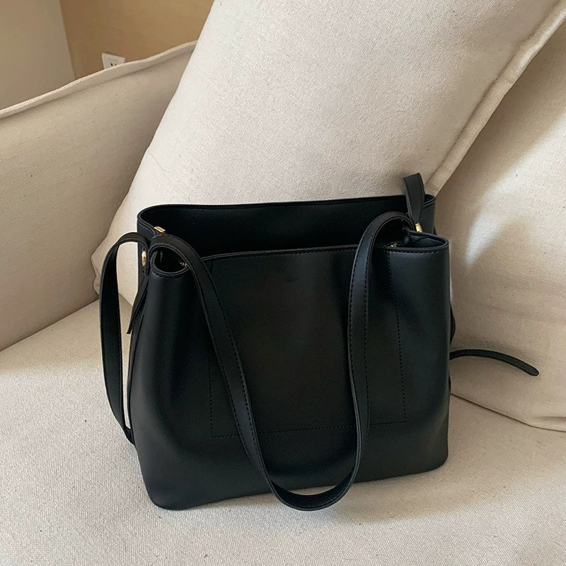 PU Leather Bucket Bag for wholesale OEM — YANYAN Bags Guangzhou handbag factory