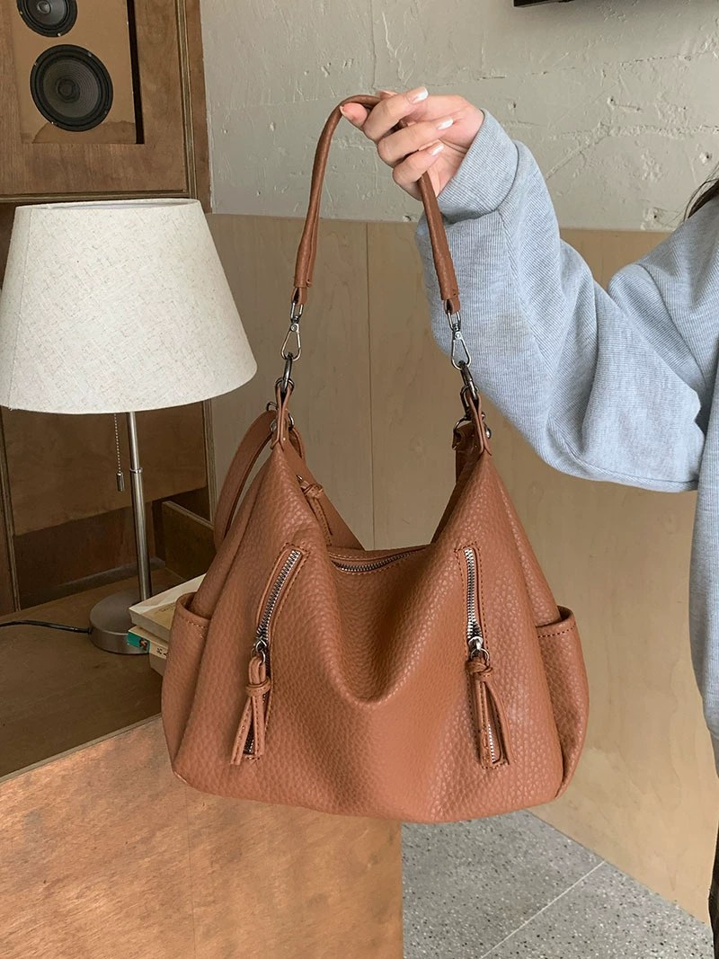 PU Leather Bucket Bag for wholesale OEM — YANYAN Bags Guangzhou handbag factory