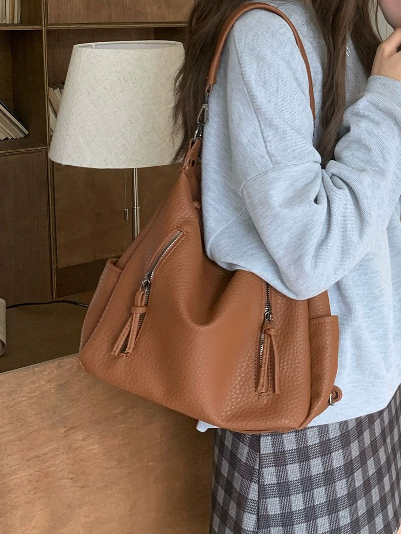 Bolso Cubo de Cuero PU view 2