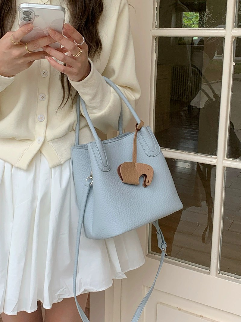 PU Leather Bucket Bag for wholesale OEM — YANYAN Bags Guangzhou handbag factory