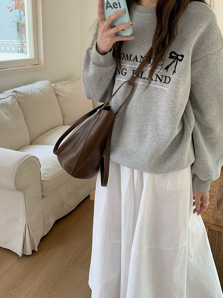 PU Leather Bucket Bag view 5