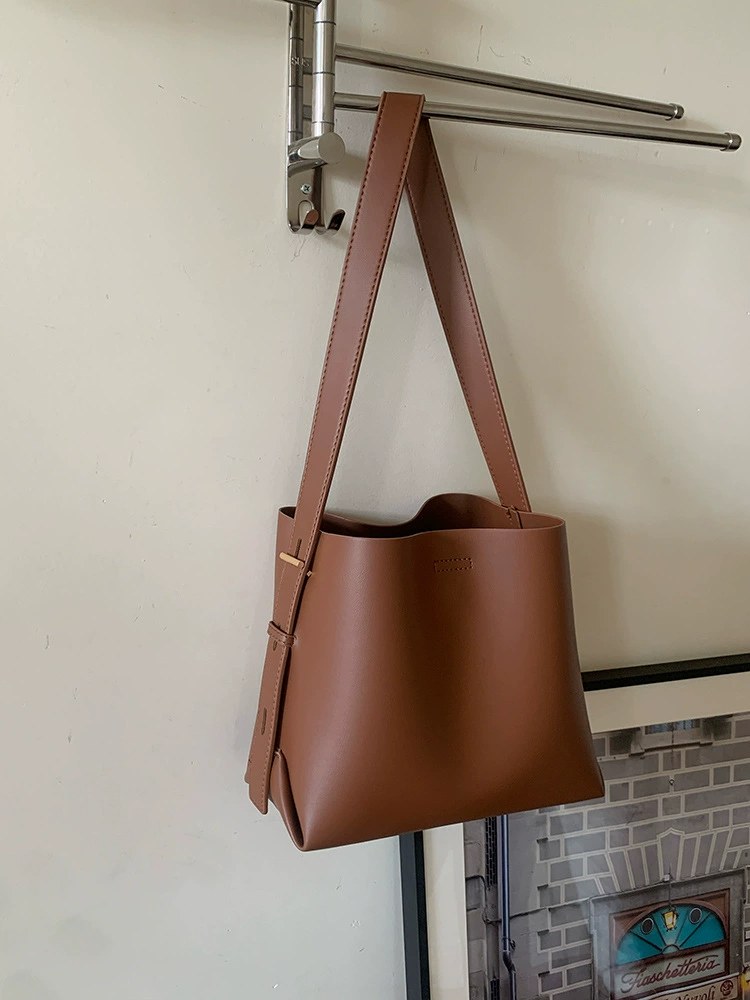 PU Leather Bucket Bag for wholesale OEM — YANYAN Bags Guangzhou handbag factory