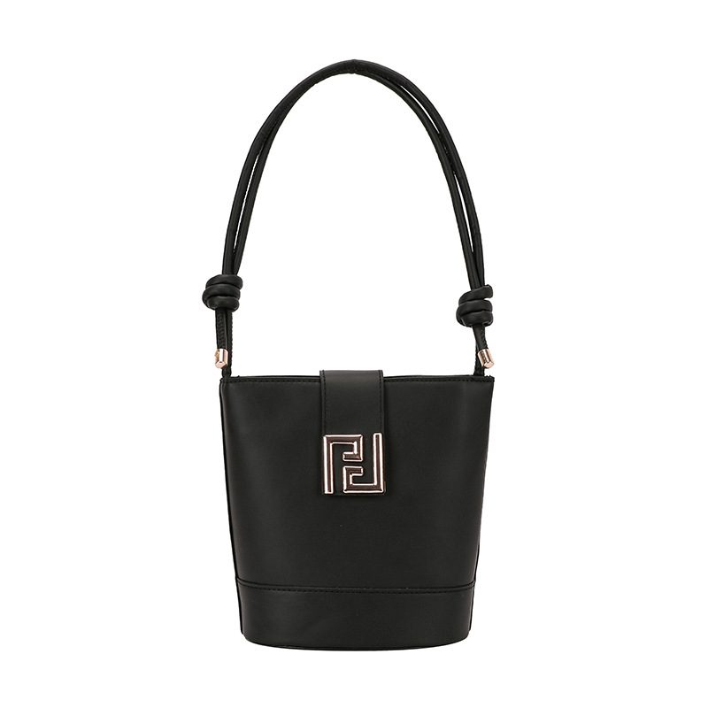 Vintage Minimalist Bucket Crossbody Shoulder Bag view 6
