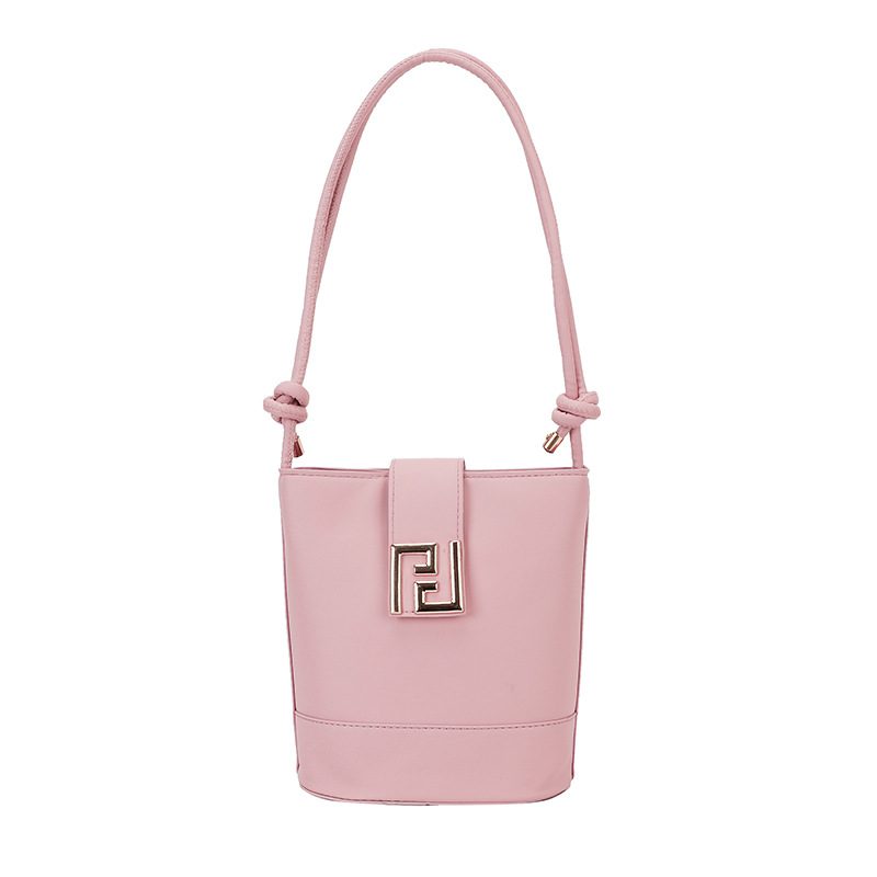 Vintage Minimalist Bucket Crossbody Shoulder Bag view 8