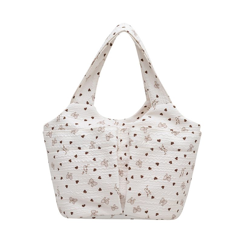 Sweet Canvas Top-Handle Bucket Bag view 5