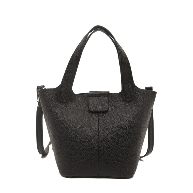 Minimalist Large Capacity Bucket Crossbody Bag view 7