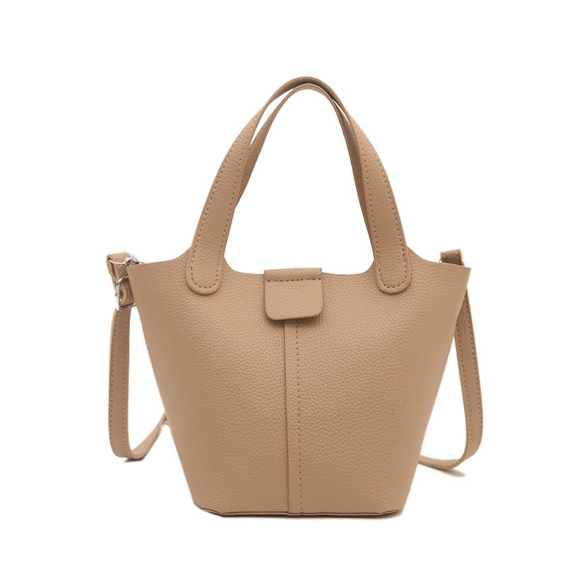 Minimalist Large Capacity Bucket Crossbody Bag view 8