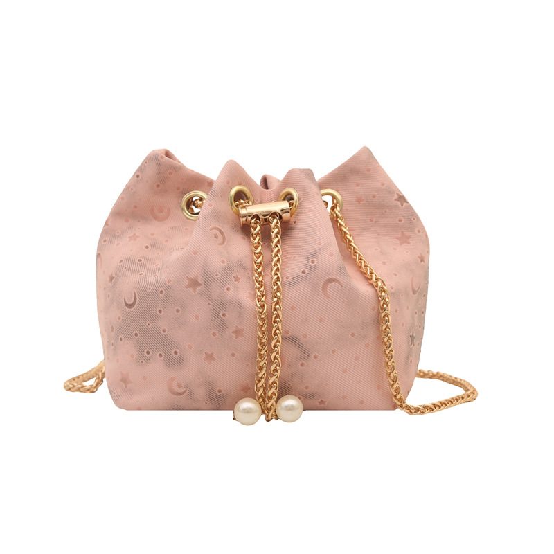 Mini Chain Crossbody Bucket Bag view 8